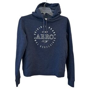 Navy Blue Women’s Hoodie With Kangaroo Pockets Small 💙